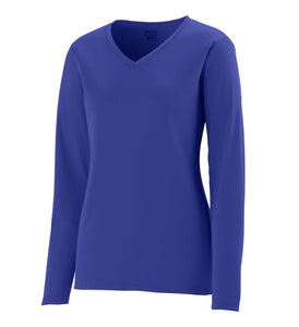 Augusta Long Sleeve Women Shirt Plus