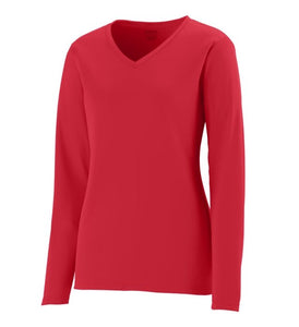 Augusta Long Sleeve Women Shirt Plus