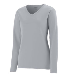 Augusta Long Sleeve Women Shirt Plus